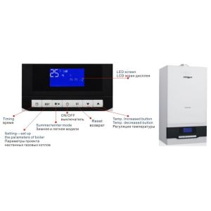 Simple Natural Gas Hot Water Boiler / Wall Mounted Condensing Boiler