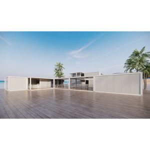 20ft 40ft Prefab Shipping Container House Luxury Prefabricated Modular Homes