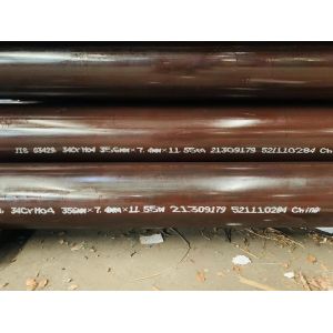 China Bending Seamless Steel Tube Pipes Durable 34Cr Mo4 JIS G3429 on sale