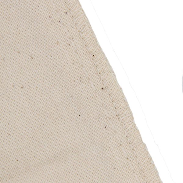 Raw Gym Zip Canvas 13x14" Organic Cotton Tote Folding Bag