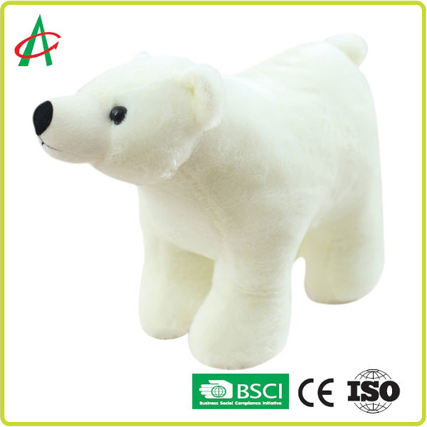 Buy 12 inches Cuddle Stuffed Toys , SNAS Polar Bear Stuffed Animal at wholesale prices