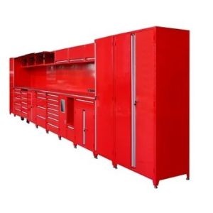 Garage Storage Modular Tool Cabinet with Powder Coat Steel Finish and Steel
