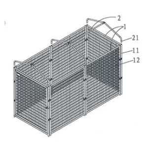 Galvanized Outdoor Heavy Duty Dog Kennel Large Removable Tray