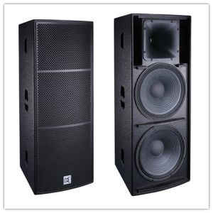 900 Watt Dual 15 Inch Plywood Speaker Box Two Way Full Range Sound System