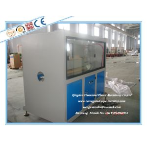 Plastic PVC Electric Threading Pipe Making Machine / Extrusion Line