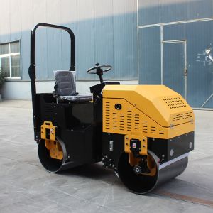 Factory Price CE Certified Double Drum Road Roller 1500kg Asphalt Compactor