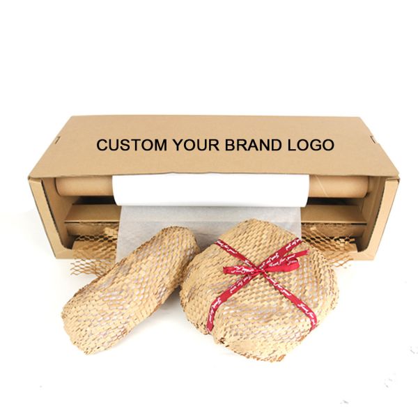 Buy 30CM*40M Brown Recycled Honeycomb Paper Custom Rolling Papers at wholesale prices