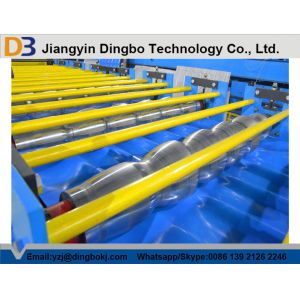 Trapezoidal Roof Steel Tile Forming Machine With Chain Transmission
