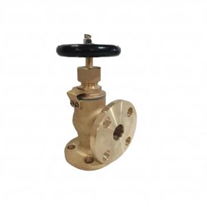 Marine Angle flange check valve JIS bronze 5K 10K 16K