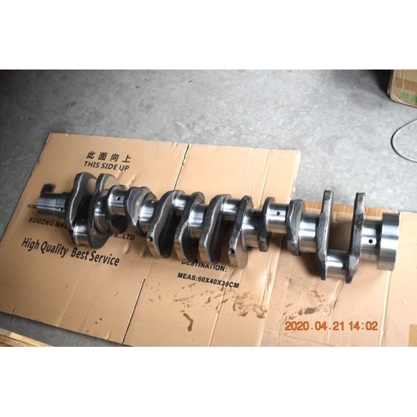 Excavator Engine Parts 6D125E-2 Crankshaft 6151-31-1110 For PC400-6