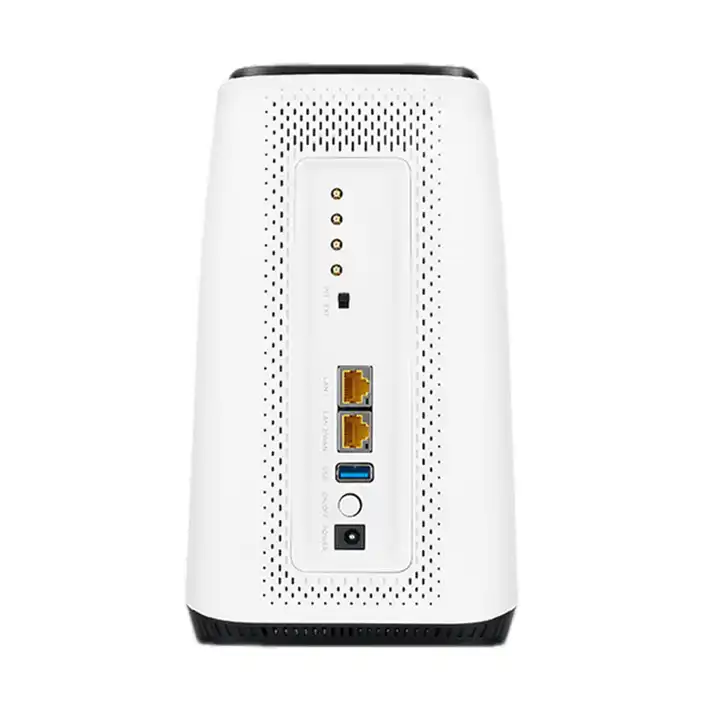 Unlocked ZYXEL NR5103E 5G WiFi 6 Router with 4.7Gbps Speed 64 Connections and 4 LAN Ports Indoor CPE Router