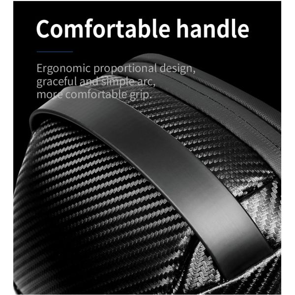 OEM/ODM Carbon Fiber Streamline Anti Theft Sling Bag Rainproof