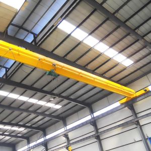 Q235 Steel Overhead Under Running Crane Single Box Girder Crane