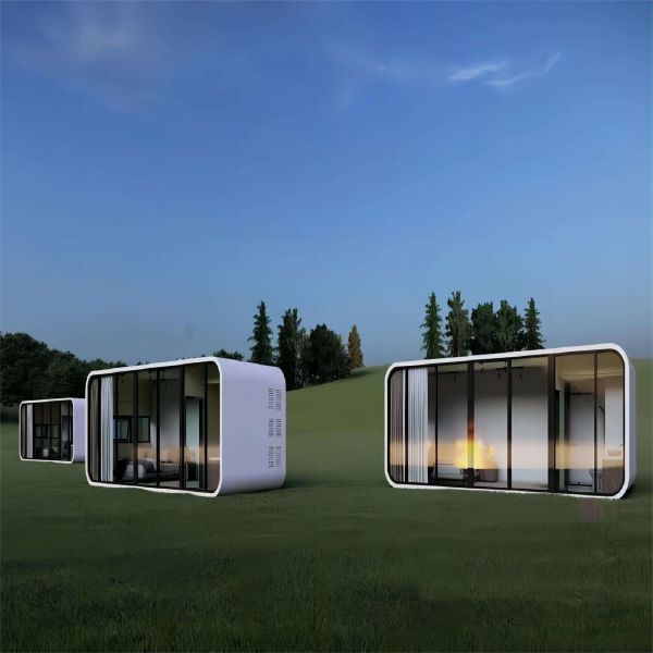 Buy 20FT Smart Apple Pod House Steel Frame Sustainable and Easy Installation at wholesale prices