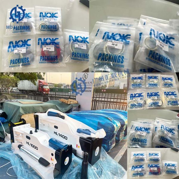 Furukawa F27 F19 F22 F35 F22 F45 F70 F100 Repair Kits Hydraulic Hammer Seal Kit Oil Seals For F27 F19 F22 F35 F22 F45 F70 F100 Breaker Spare Parts