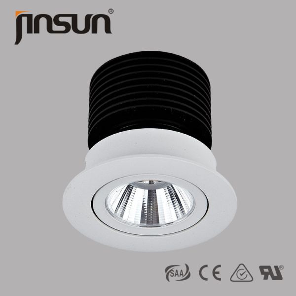 Buy high quality180 degree 10w rotating cob led ceiling downlight at wholesale prices