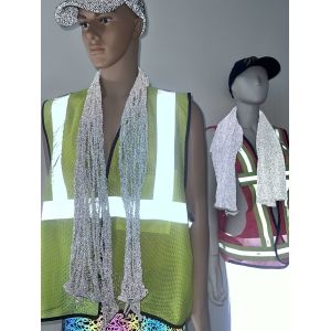 Safety Protective Thread Reflective Yarn Double Side High Reflective Yarn