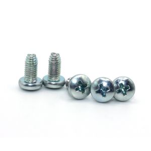 Galvanized DIN 7500 Cross Recessed Pan Head Thread Rolling Screws