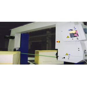 CE Horizontal rotation 360 slicing Foam Cutting Machine Foam Continuous carousel