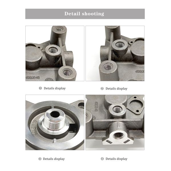 4990848 Fuel Filter Head Fit Cummins 6D107 PC200-8 Engine