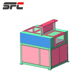 SFC XQL-125 CE Compact Rubber Bale Cutter High Efficiency For Natural Rubber
