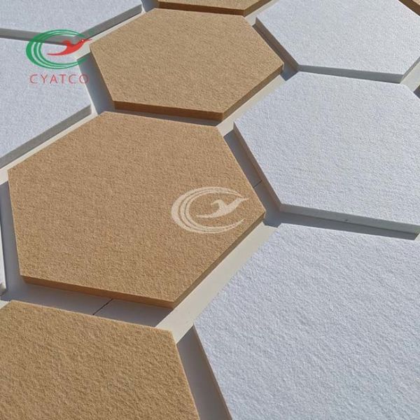 ODM Self Adhesive Hexagon Acoustic Panels For Music Room
