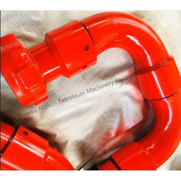 Buy 3 Inch 10 Type Swivel Joint Work Pressure 5000 PSI API 16C Standard Forged Process For Oilfield Drilling COC Provided at wholesale prices