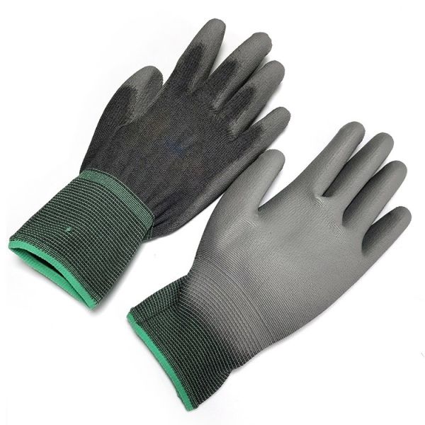 Buy ESD Anti Static PU Coating Gloves For Industrial Wear at wholesale prices