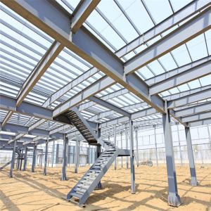 Hot Dip Galvanized Prefabricated Steel Structure Warehouse Whole House System