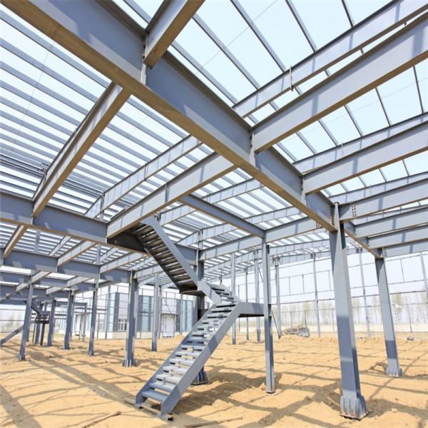 Hot Dip Galvanized Prefabricated Steel Structure Warehouse Whole House System