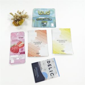 3.5g CB TH 100mircon CMYK Metallic Printing Packaging Bag