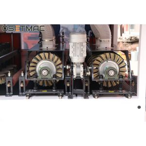 11.65kw Brush Sanding Machine For Polish Plywood MDF