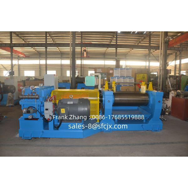 Customized With Different Mixing Chamber Configurations 2 Roll Rubber Mixing
