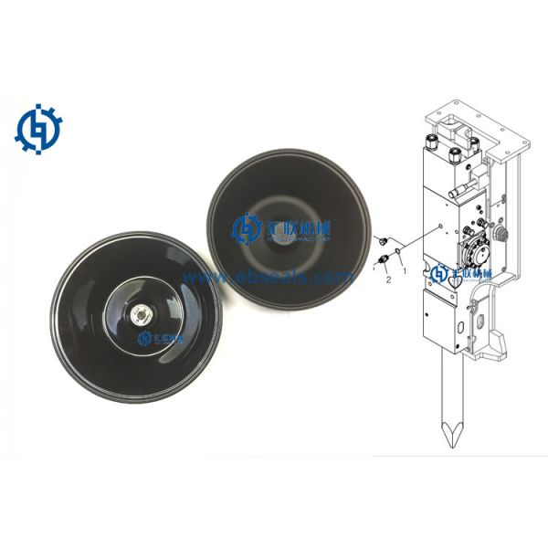 Buy Wear Resistant HM960 Hydraulic Breaker Diaphragm OEM / ODM available at wholesale prices