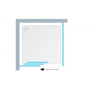 Tus kabine , Tus kade, Vrata za tus kabine