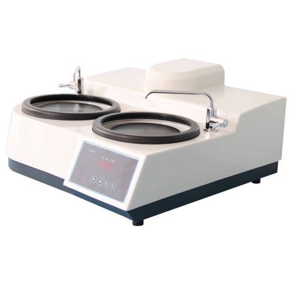 Buy Double Disc Metallurgical Specimen Grinder Polisher with Diameter 200mm at wholesale prices