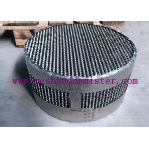 Mass Transfer Media 400mm Diameter 1y Structured Tower Packing