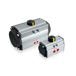 AT pneumatic rotary actuator with valve and switch box