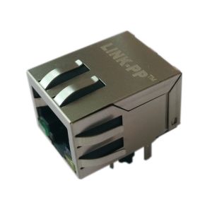 Quality LPJ4013EDNL 1x10/100Mbps Magnetic RJ45 Jack for sale