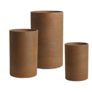 Archaic Style Large Grc Planter Pots Waterproof Fireproof