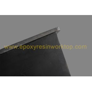 Rectangular black epoxy undermount counter top sinks for hospital