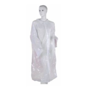 Waterproof Non Toxic PE CPE Disposable Visitor Coats