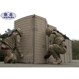 Heavy Galvanized Kesco Barrier , Not Hesco Military Barrier Fortifications