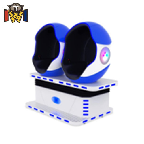 Double Players Egg Chair VR 9D Virtual Reality Egg Machine For Scenic Experience