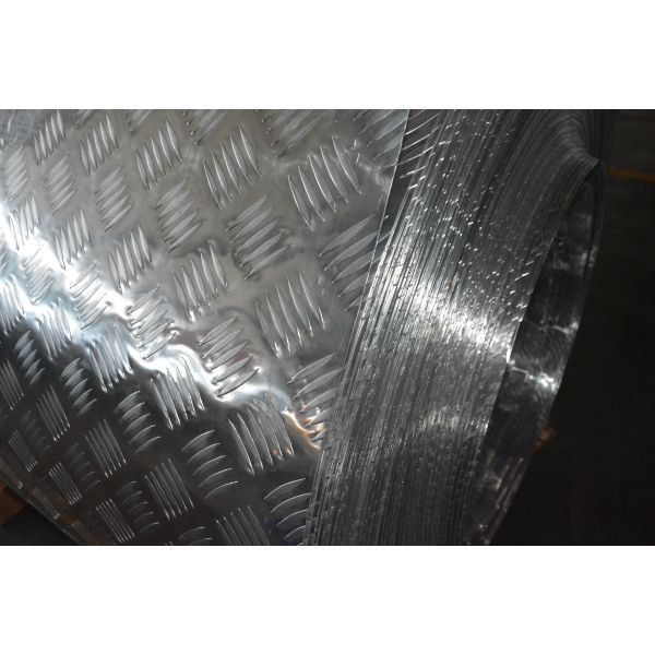 5052 5754 Embossed Aluminium Diamond Sheet 1060 3003 Tread Checker Plate