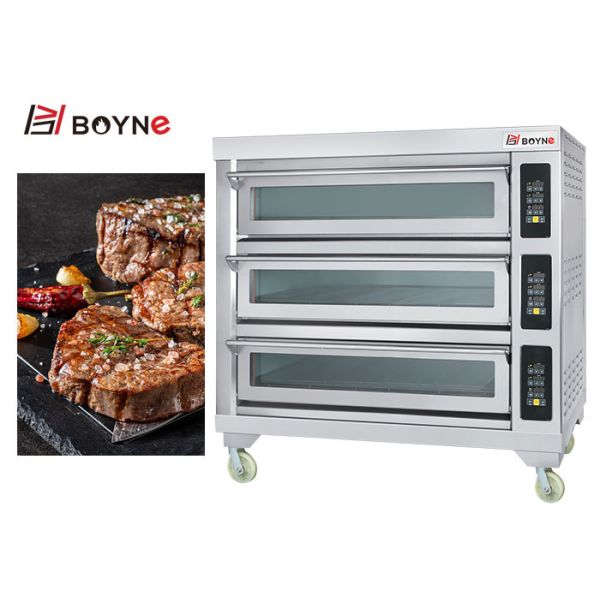 Buy Large Capacity Baking Oven Electric Three Layer Nine Trays 380v at wholesale prices