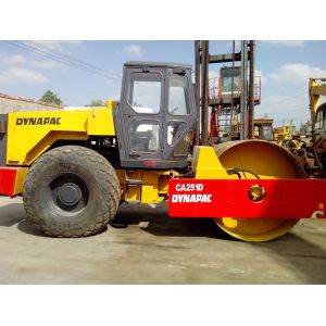USED Vibratory single drum Compactor Used DYNAPAC CA251D Road Roller