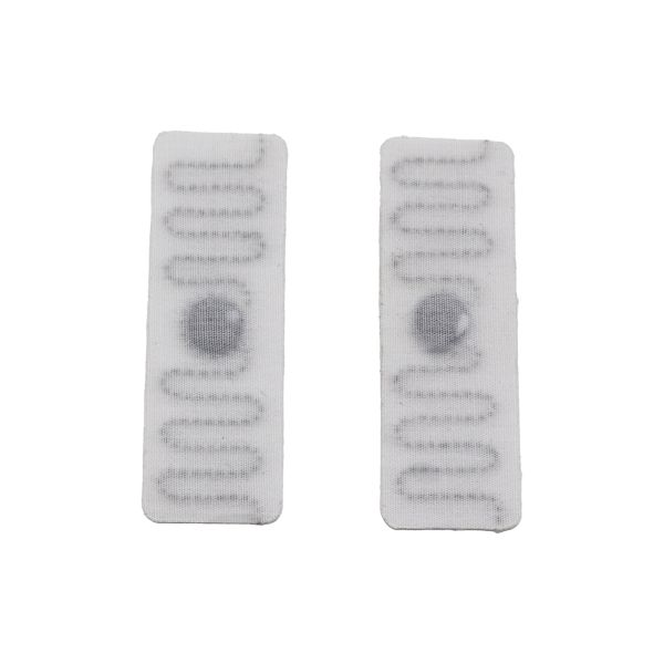 Supermarket Security RFID Soft Label COB Washable Material 70 X 15mm Customizable Chip Code