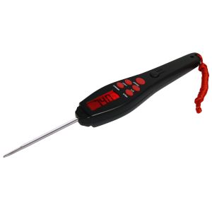 IPX4 Waterproof Digital Grill Thermometer With Backlight And Plastic Holder