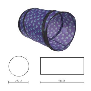 Washable Collapsible 2 Holes Cat Play Tunnel